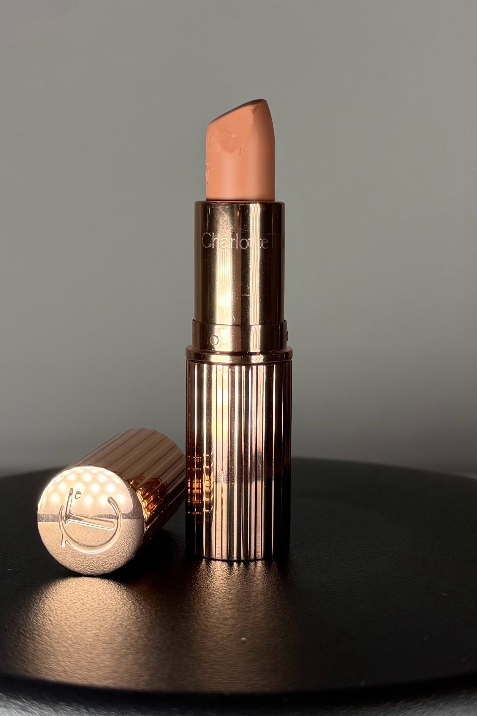 Charlotte Tilbury Pillow Talk lipstick nude shade Fair over 40