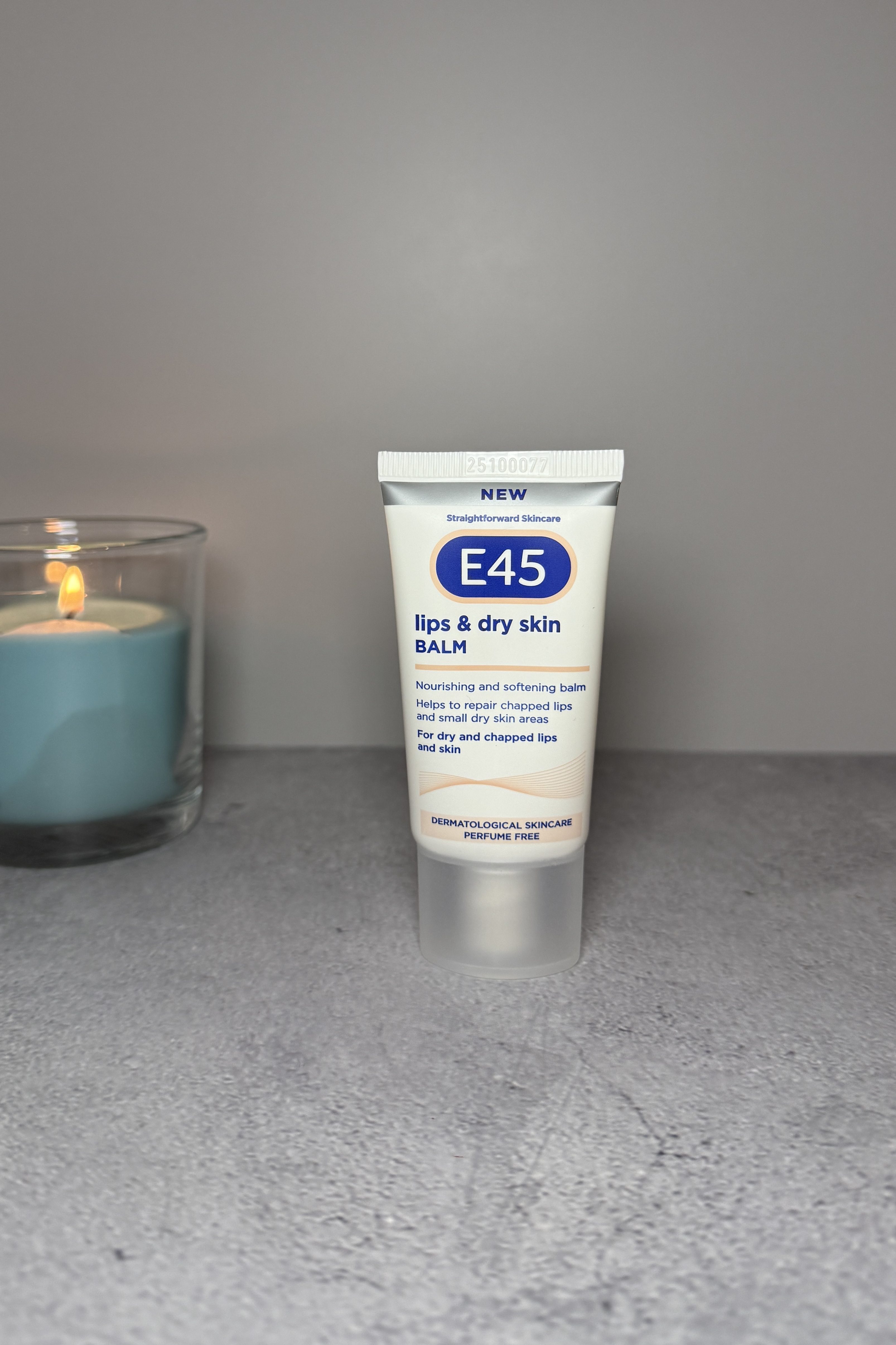 E45 lips and dry skin balm winter skincare over 40